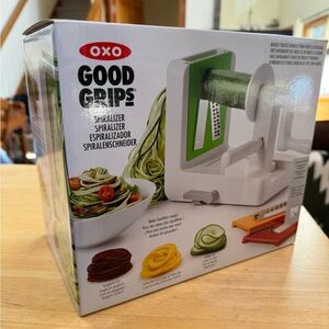 OXO Good Grips 3-Blade Tabletop Spiralizer with Stronghold Suction White